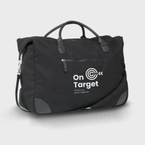 Borsa da weekend in tela riciclata