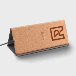 Mousepad in Sughero con Ricarica Wireless