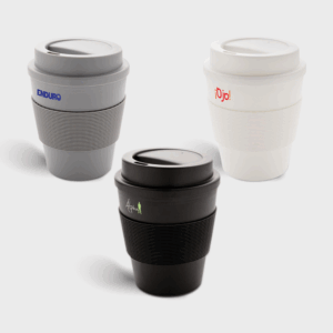 Tazza da Caffè Riutilizzabile con Coperchio a Vite