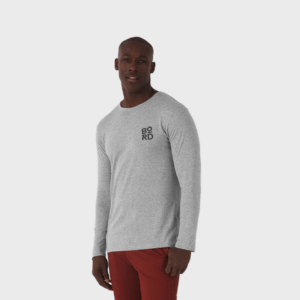 Maglietta a maniche lunghe unisex sostenibile