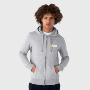 Felpa con cappuccio B&C Premium Modern Full Zipped