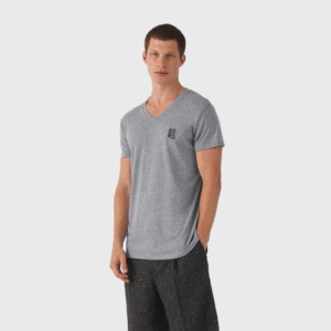 B&C T-shirt Budget Light con scollo a V