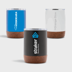 Tazza da caffè piccola sottovuoto in sughero RCS Re-steel Cork