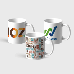 Tazza in ceramica a colori da 330 ml