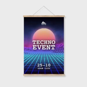 Poster con gancio