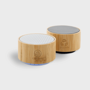 Altoparlante wireless RCS in plastica riciclata e bambù da 3W