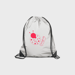 Borsa con coulisse riflettente