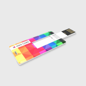 Chiavetta USB carta di credito mini