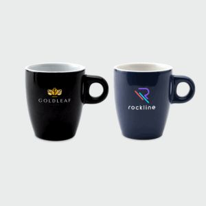Tazza da Caffè in Ceramica con Manico Rotondo