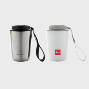 Tazza Termica da Viaggio in Acciaio Riciclato RCS Cuppa con Cordino