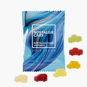 Caramelle gommose a forma di auto