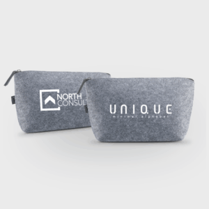 Borsa da toilette in feltro Eco RPET