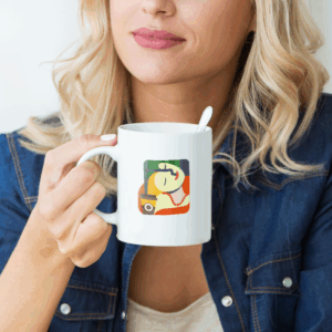 Tazza ceramica effetto opaco