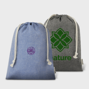 Borsa Regalo Grande in Cotone Riciclato GRS Pheebs | 30 x 42 cm