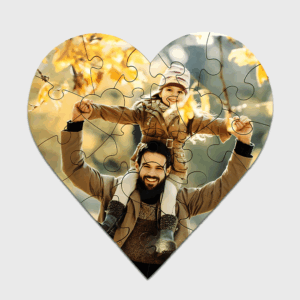 Puzzle a forma di cuore