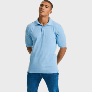 Polo Resistente Russell in Polycotone