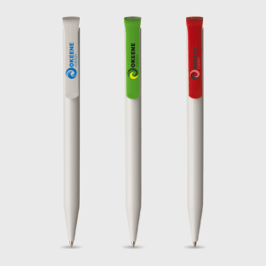 Penna in plastica Senator con clip colorata