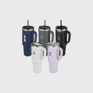 Tazza Termica RCS in Acciaio Inox con Cannuccia