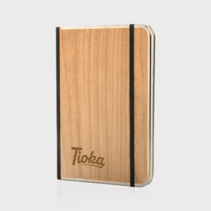 Taccuino Deluxe con Copertina in Legno A5