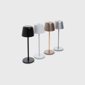 Lampada da Tavolo Ricaricabile Zenic in Plastica Riciclata RCS